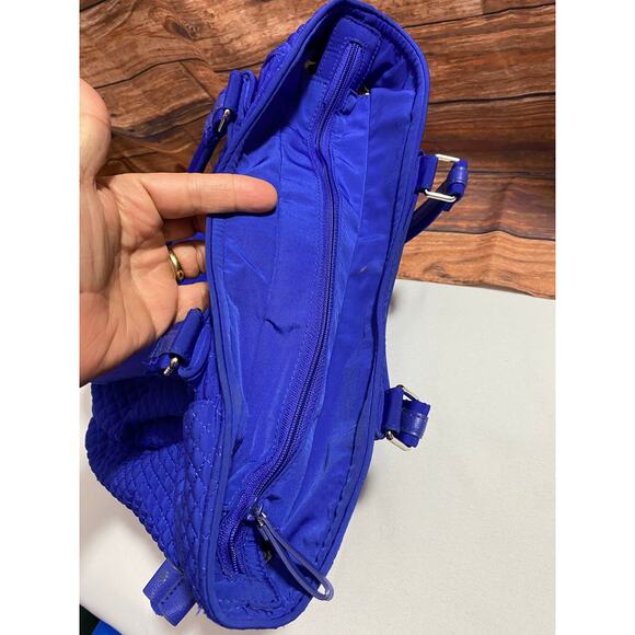 Vera Bradley Bag Blue Vera Bradley Glenna Satchel - Picture 5 of 13